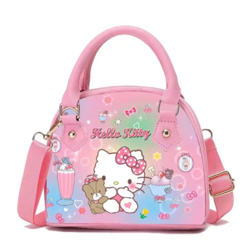 Adorable White Kitty Crossbody Bag