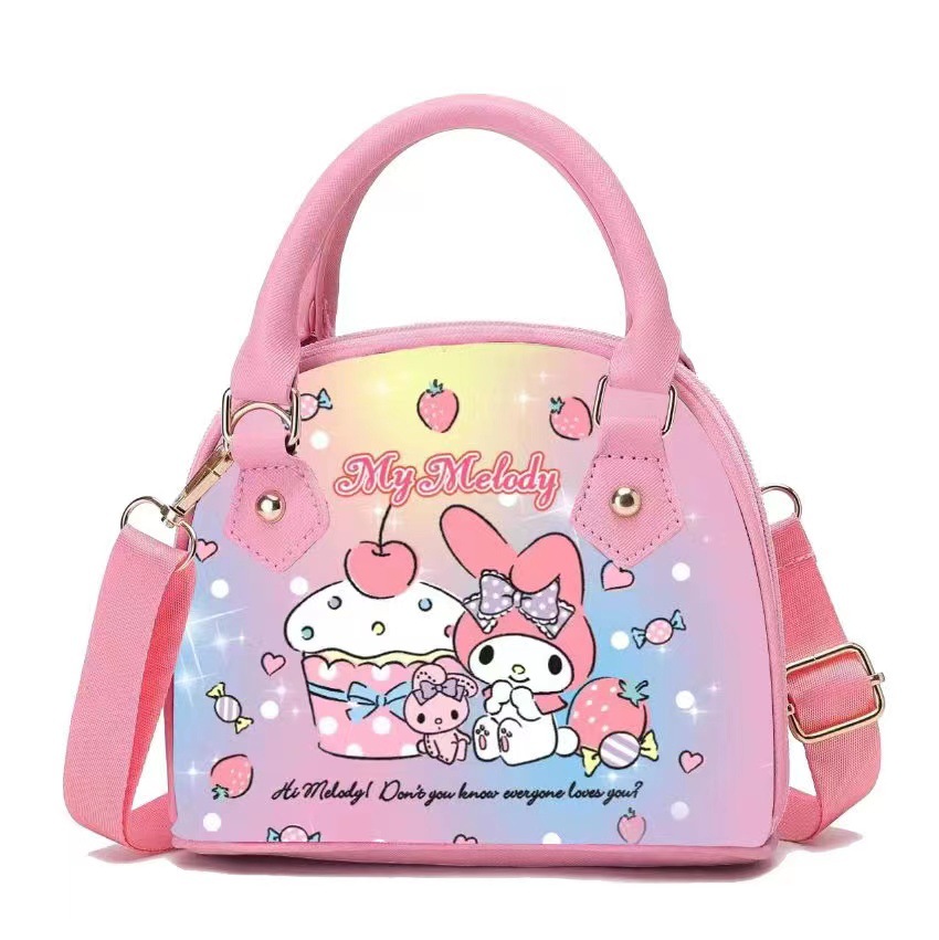 Hello Kitty Cinnamoroll Star Shaped Bag, Cute Kawaii Crossbody Bag, Pu  Leather Purse For Girls - Temu