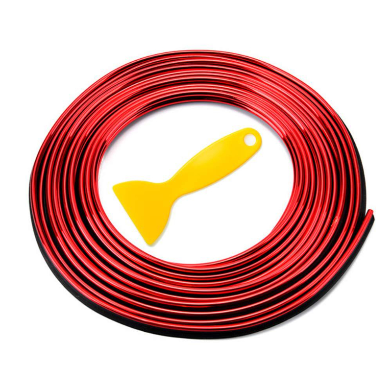 DIY Flexible Interior Moulding Trim Strips Car Accessories Decoration