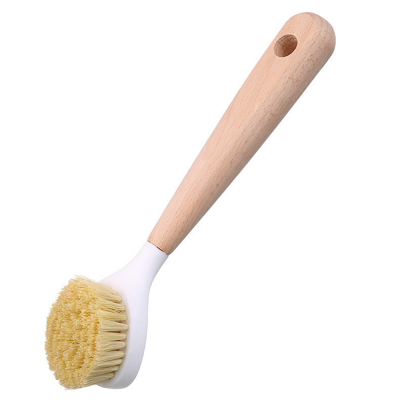 Bamboo Dish Scrub Brush Soap Dish Kitchen Wooden Dish Scrubber Cleaning  Brush For Washing Dish Cast Iron Pan Pot For Commercial Cleaning  Services/shops - Temu