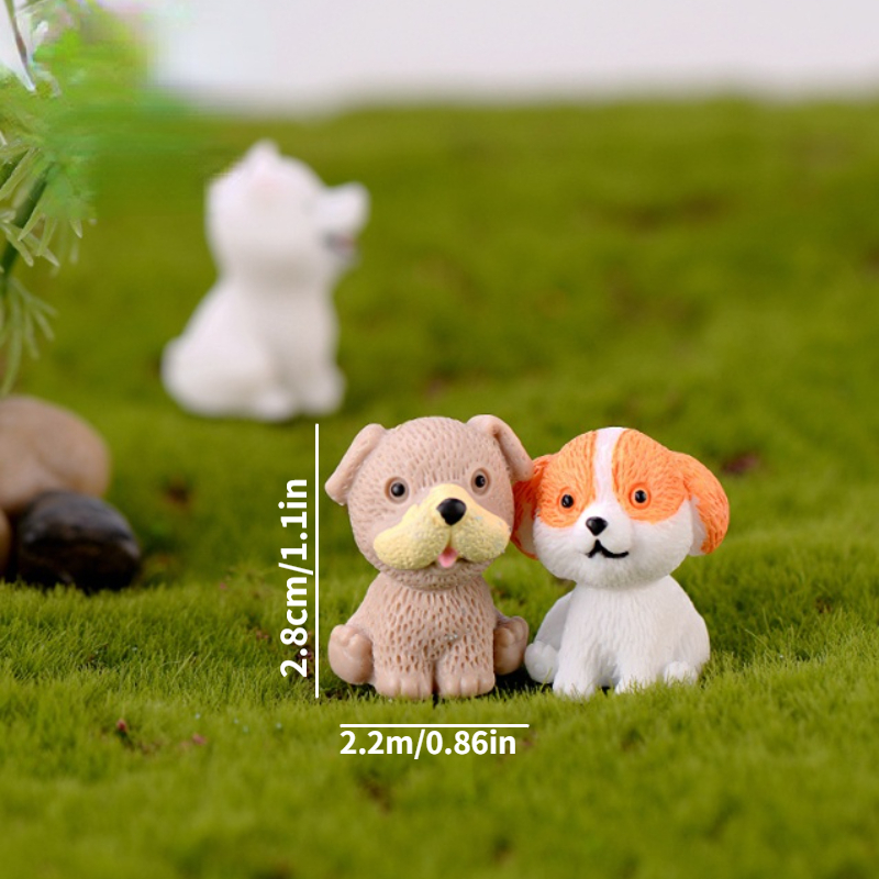 Mini Villa Puppy For Fairy Garden Accessories Dollhouse - Temu
