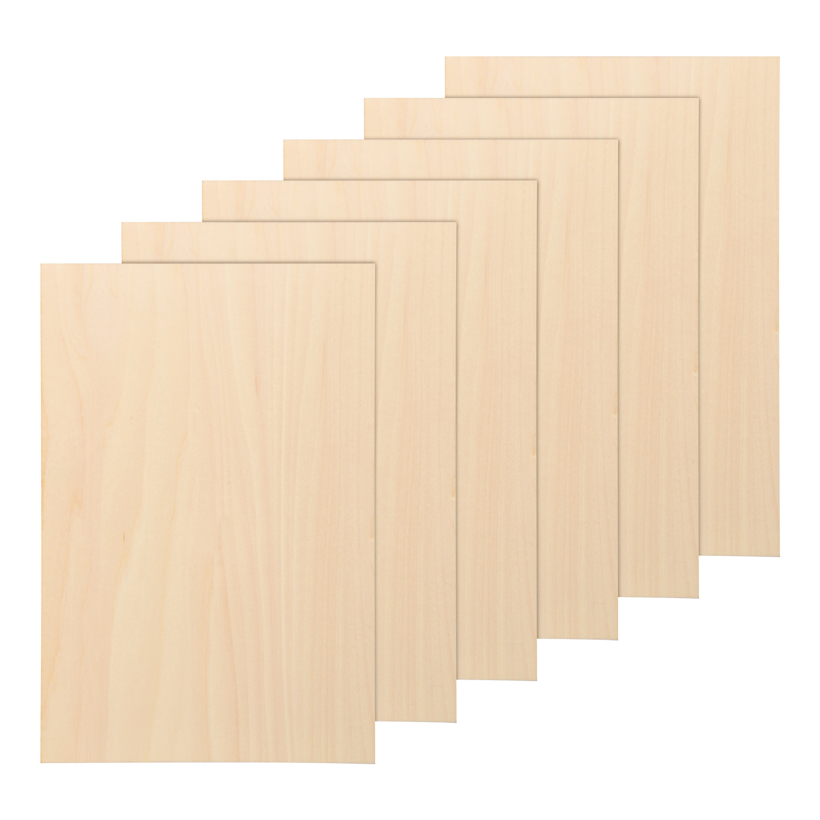 8PCS Unfinished Wood, 6 X 6inch/15*15cm - 2mm Thick Wood Unfinished Planks,  Blank Wood Cutouts For Crafts, Arts And Crafts, Wood Carving For Wooden  Cutout School Projects Crafts DIY Model Carving