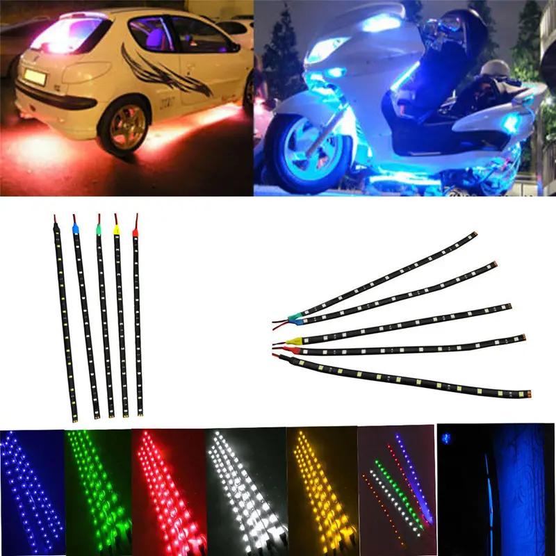 New Design 15 Led Car Strip Light Neon Atmosphere Lighting - Temu