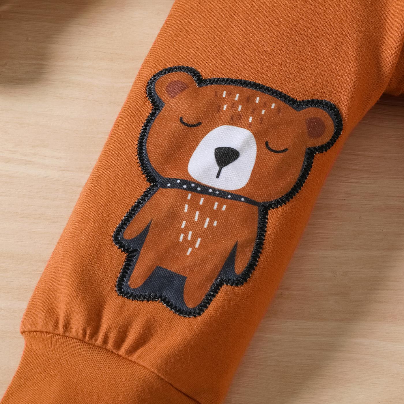 Stitch Teddy Bear Hoodie & Sweatpants Set