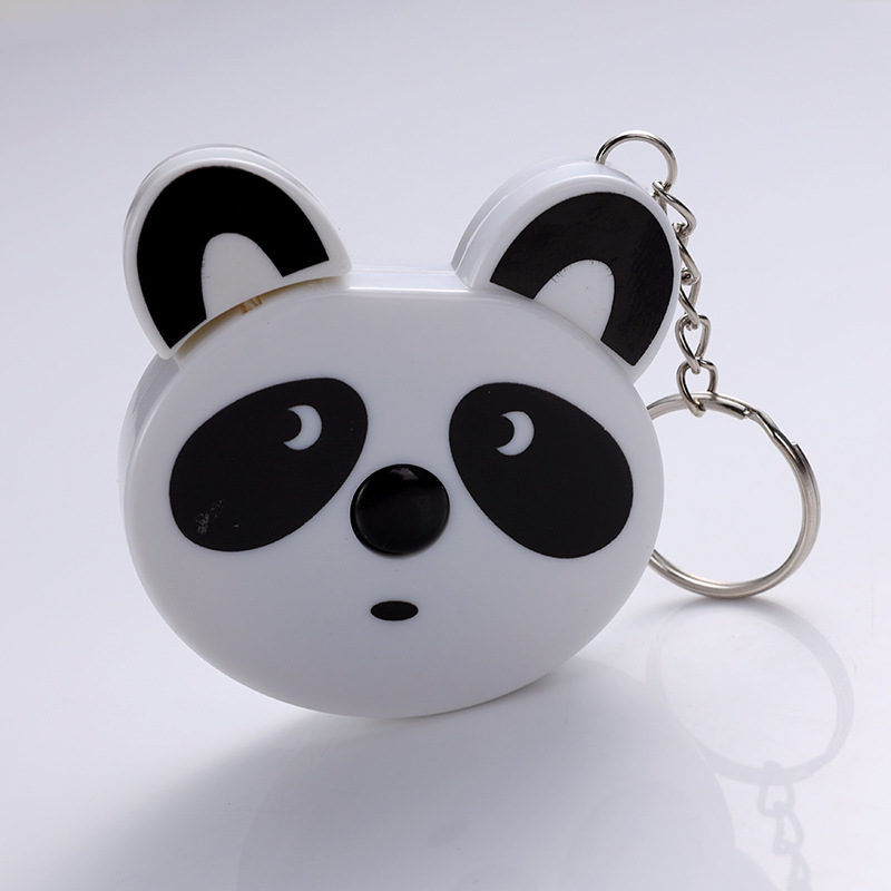 1pc Cute Mini Retractable Keychain Tape Measure,Portable Backpack Keychain  Tape Measure,Metric And British Portable Mini Tape Measure.