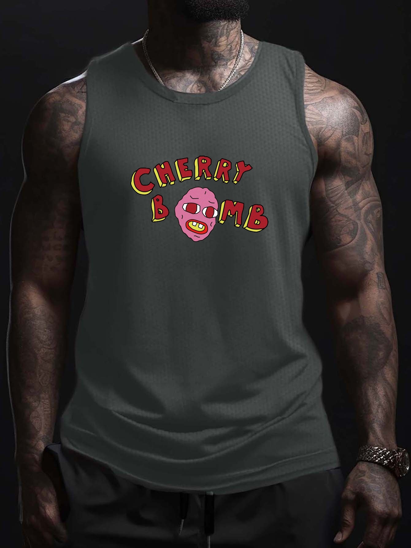 Cllios Muscle Tank Tops For Men Big And Tall Stripes Graphic Tees Casual Cotton Workout T Shirts Summer Vacation Shirts Muscle Shirt Gym