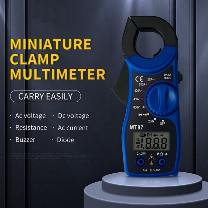 Digital LCD Voltmeter Ammeter Ohmmeter Multimeter Volt AC DC