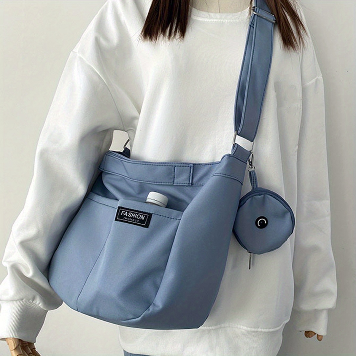 Crossbody Bag for Women - Multi-pocket Shoulder Bag Lightweight Messenger  Bag Casual printed Purse Handbag Travel Bag 