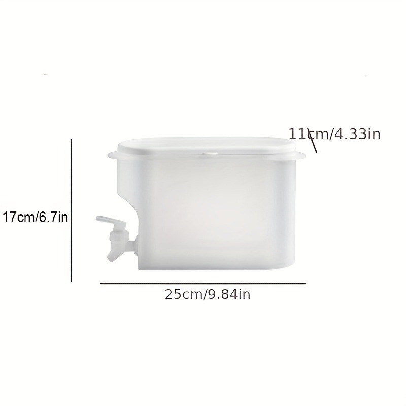 1pc 3.5l/4.5l Cold Kettle With Faucet, Plastic Beverage Drink Dispenser  Large Capacity Water Iced Juice Lemonade Water Jug - Home & Kitchen - Temu