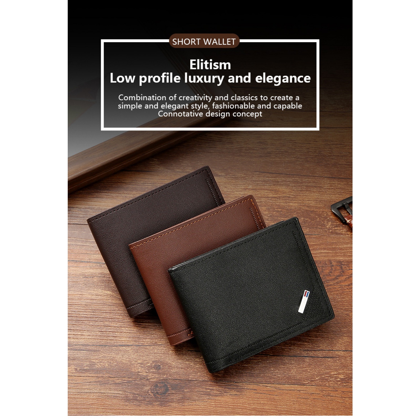 Luxurys Designer Wallet Fashion Genuine Leather Long Short Purse