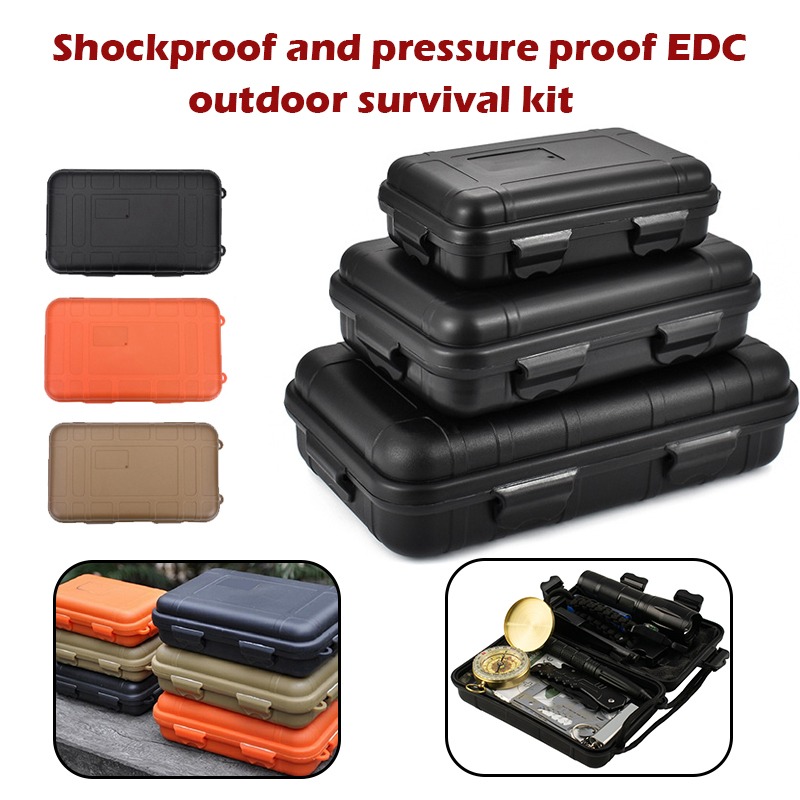 Black Airtight and Waterproof Storage Box, 50ltr