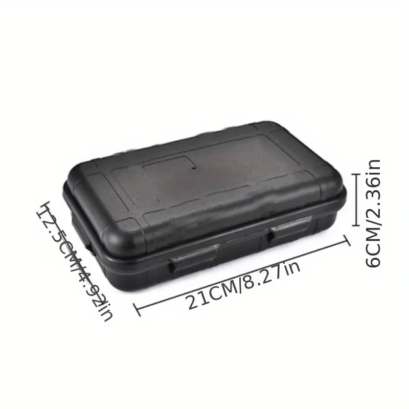 Black Airtight and Waterproof Storage Box, 50ltr