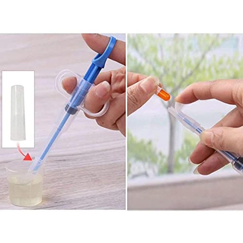 Pet Feeding Syringe Leakproof Dog Pill Dispenser