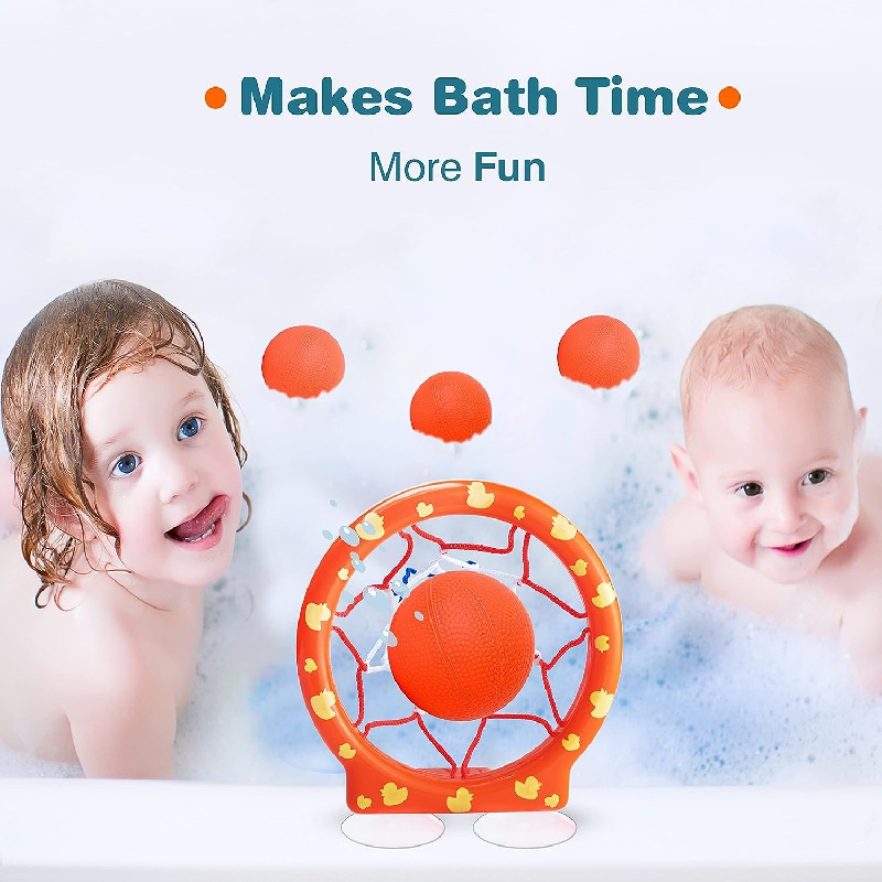 Girl Bath Toys Bathtub Toys With Strong Suction Cups For Toddlers