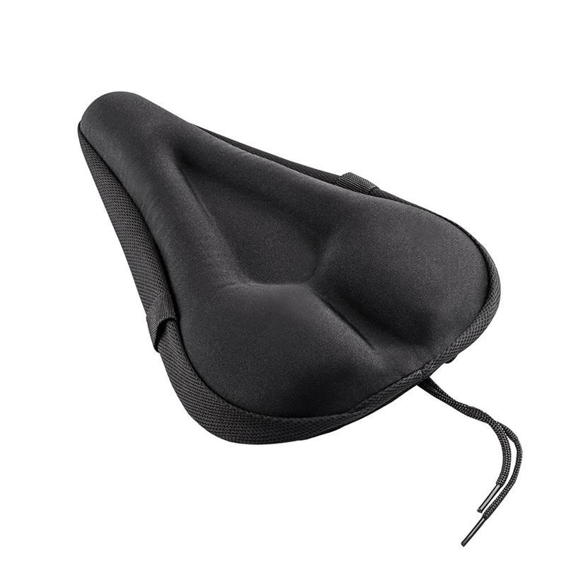 Zacro Bike Seat Cushion Cover - Gel Padded Bike Seat Cover for Men Women  Comfort, Extra Soft Exercise Bicycle Seat Compatible with Peloton, Outdoor  & Indoor