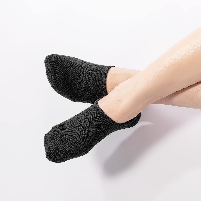 Chaussettes noires pour hommes et femmes Taille 39/42 - 6 paires - Convient  pour les