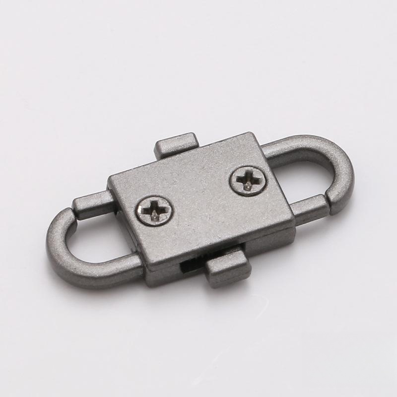 Adjustable Metal Buckle Clip For Bag Chain Strap, Double End