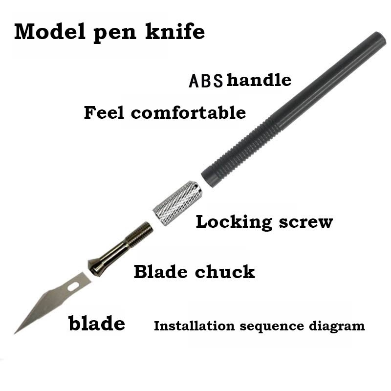 Hobby tools modeling Model carving knife Pen knife Model carving