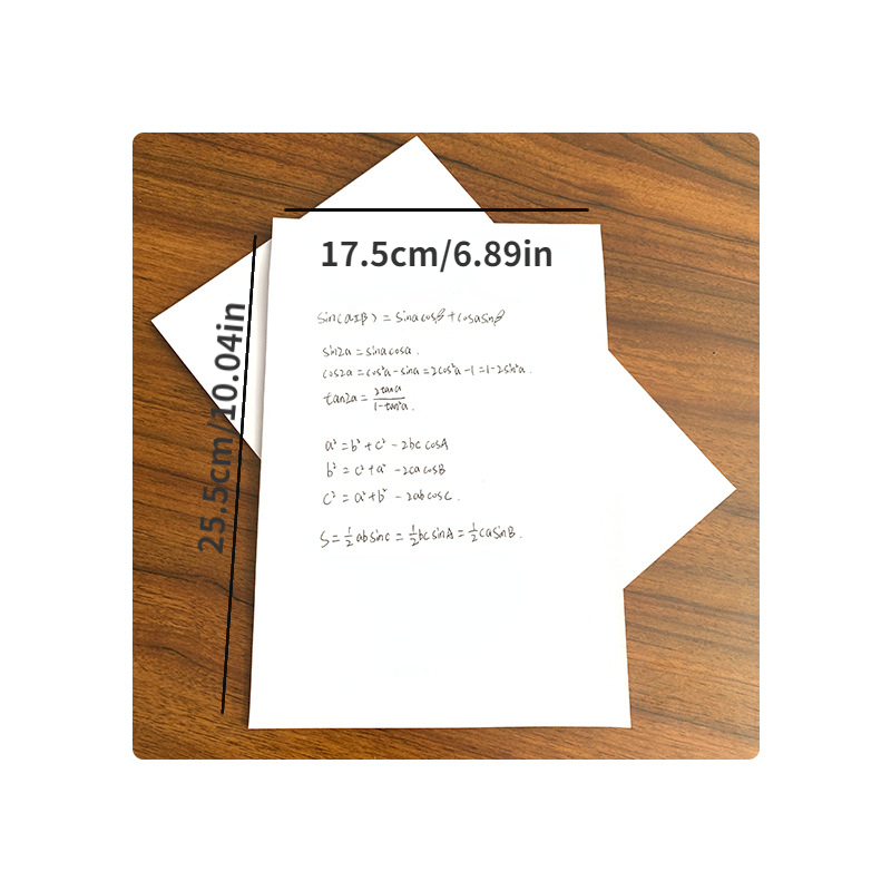 Carbon Paper For Tracing Graphite Transfer-Paper - 50pcs Black A4 8.27 X  11.81 Inch