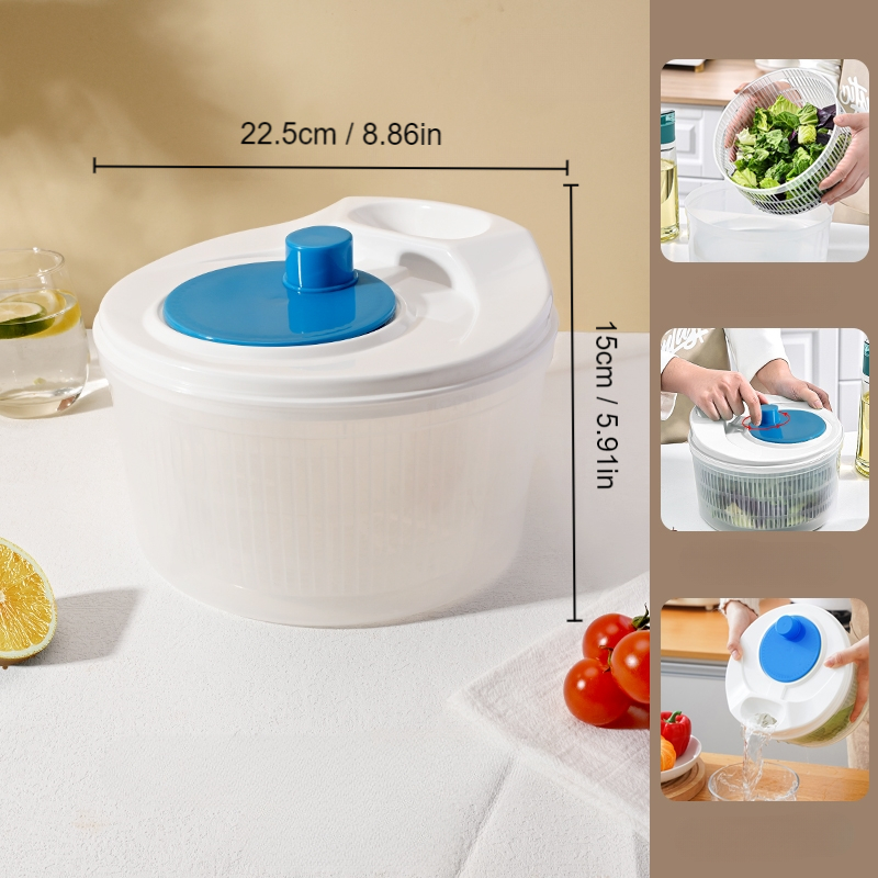  FREUE Fruit Washer Salad Spinner，Drain Basket