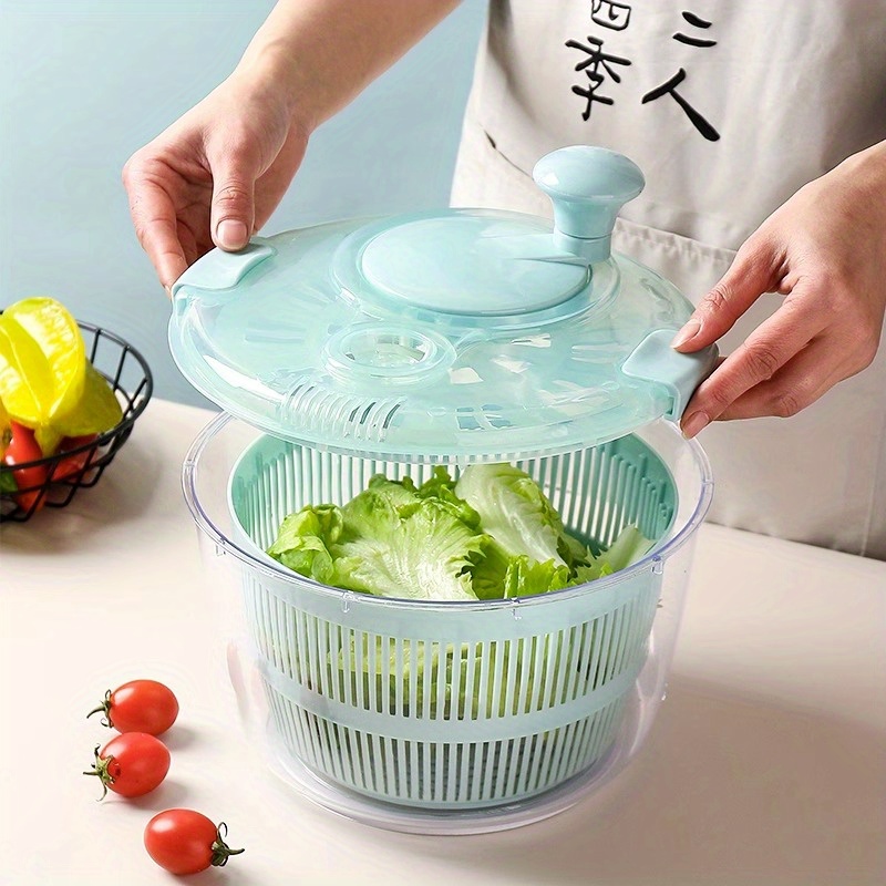 Fruit Cleaner Fruit Drain Basket Lightweight Vegetable Washer Fruit Cleaning  Tool Salad Spinner Household Kitchen Accessories - AliExpress
