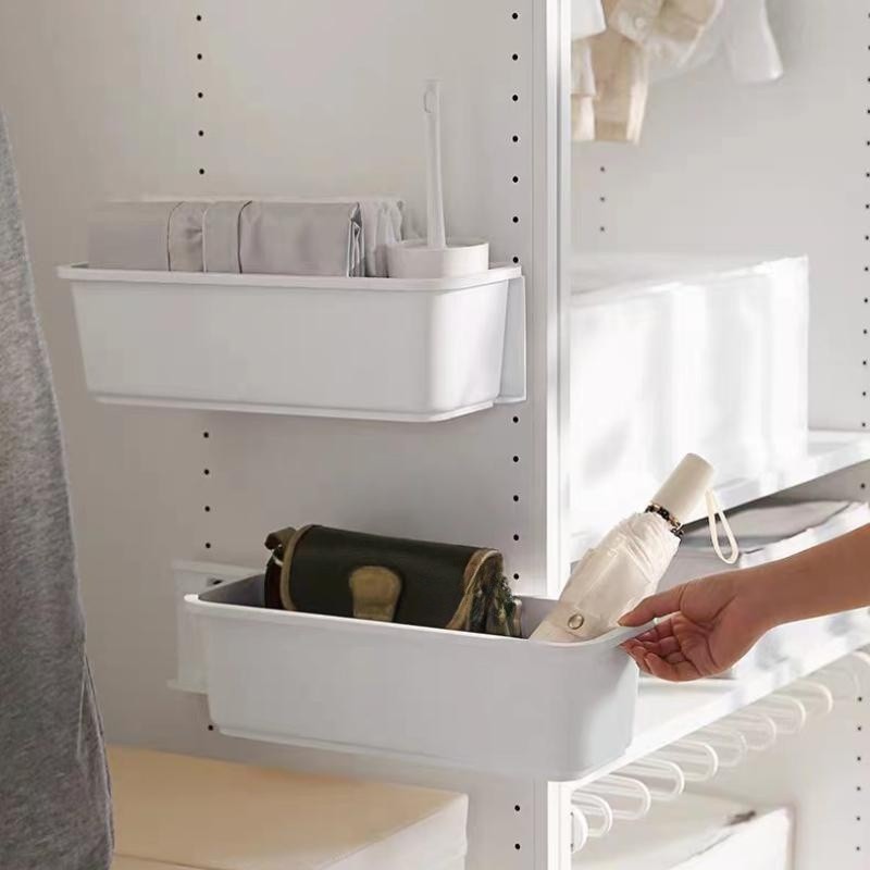 Pull Out Cabinet Storage Box Bathroom Kitchen Wall Mounted Storage Box