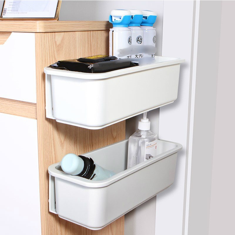 Plastic Wall Storage Box Punch Free Wall Hanging Storage Box - Temu