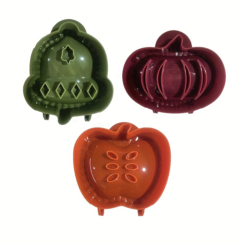  Halloween One-Press Hand Pie Maker, Party Potluck Mini Pie Maker,  Hand Pie Molds For Baking, Dough Presser Pocket Pie Molds, Apple, Pumpkin  and Acorn Shapes (Apple): Home & Kitchen