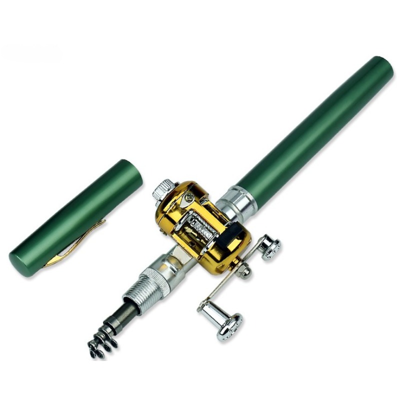 1pc Outdoor Portable Mini Pen Fishing Rod Telescopic Pocket Pen Fishing Rod  Mini Fishing Pole Fishing Accessories High Quality - AliExpress