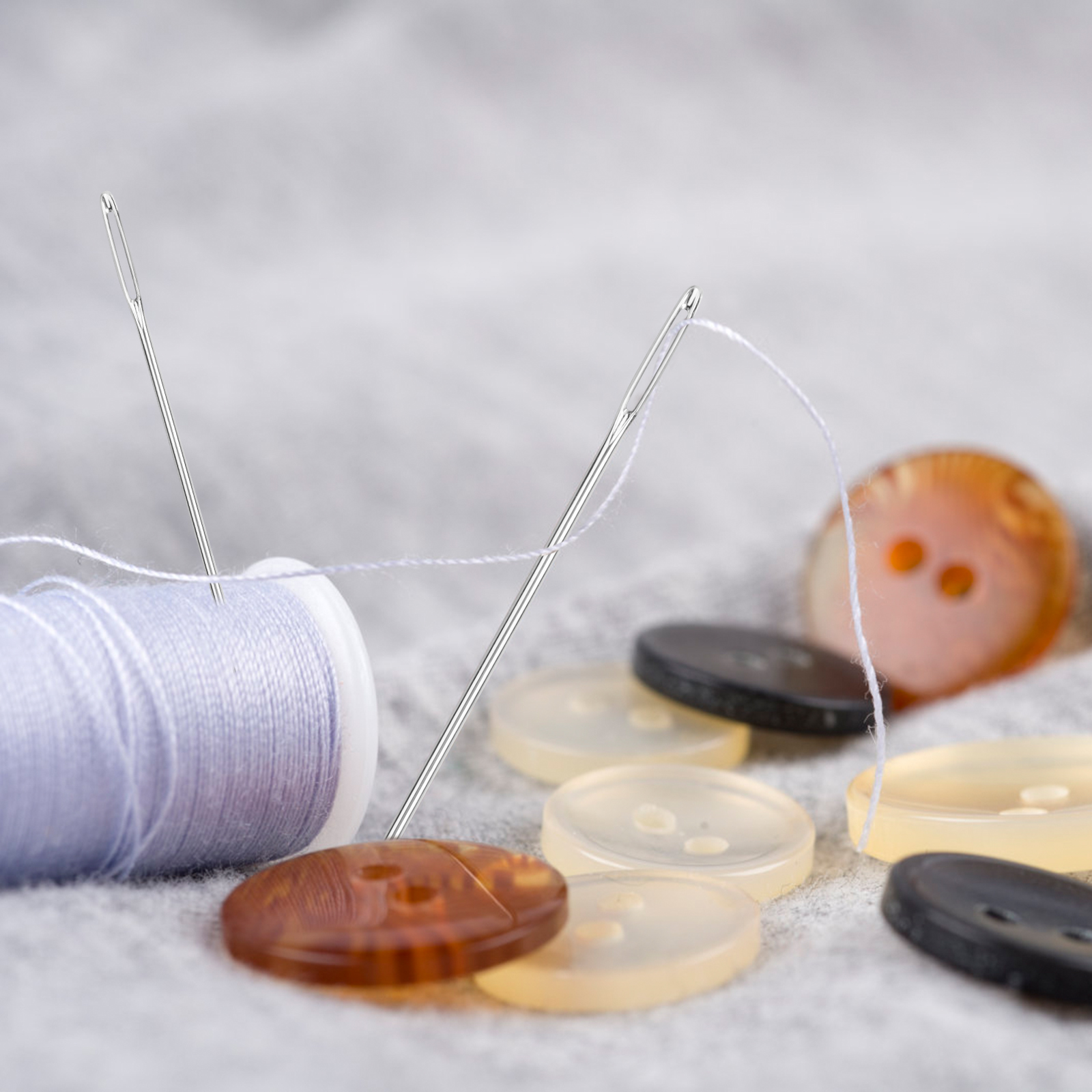 8PCS Yarn Needle,Weaving Needle Tapestry Needle Bent Needles for Crochet  Eye Darning Needles for Knitting Crochet 
