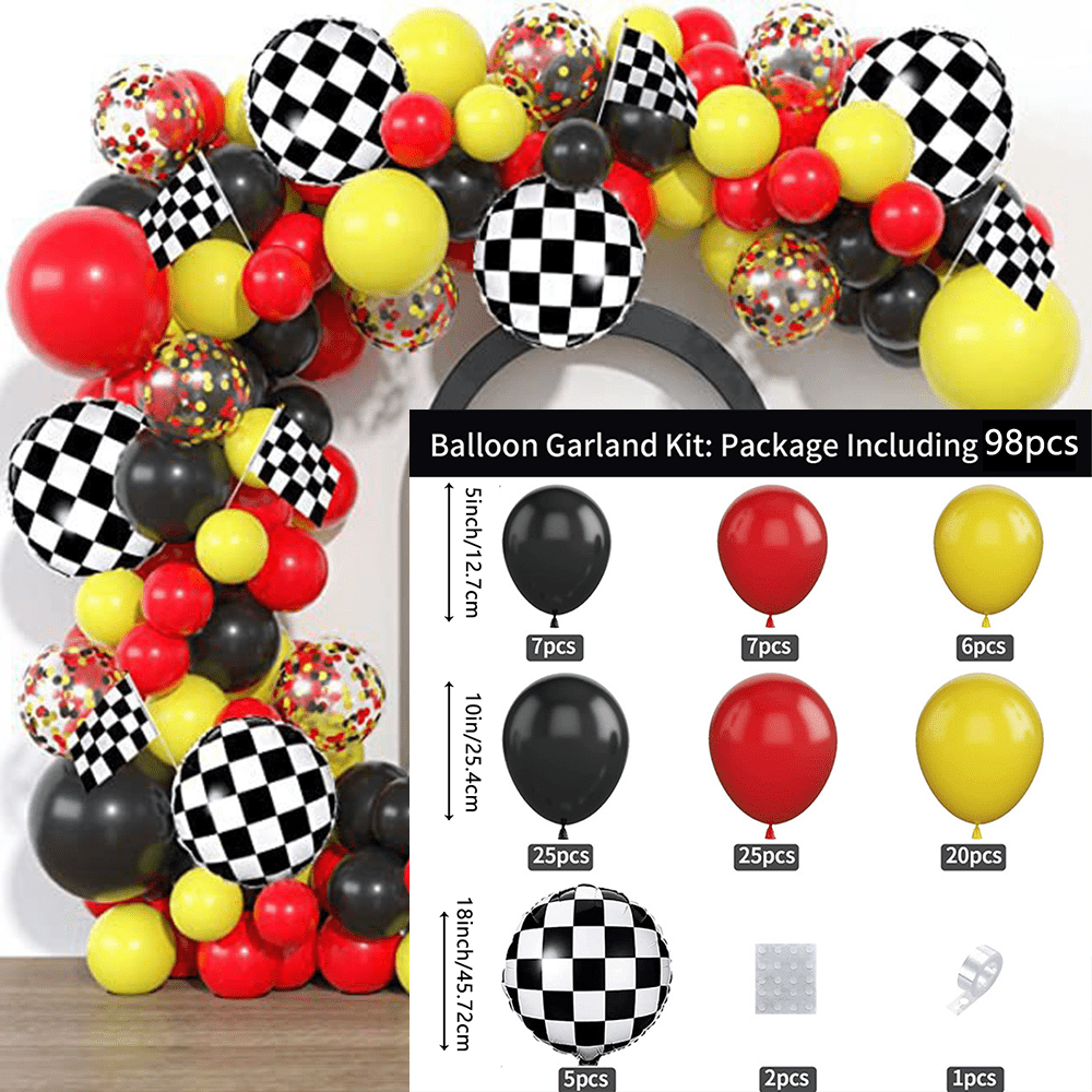 PARTYDECO - Ballon en aluminium Car Rouge PARTYD…