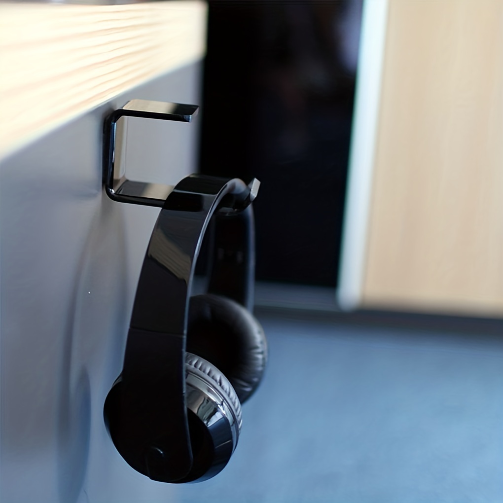 Under desk headphone online hanger