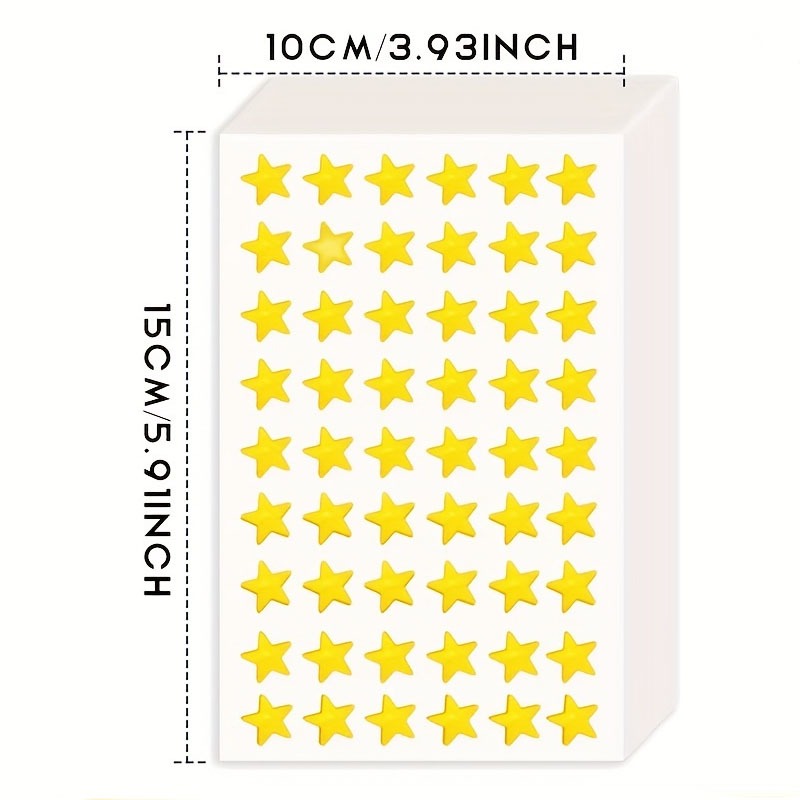 5 Sheets Improved Golden Star Stickers For Kids Reward Stickers, 6 Designs  Shiny Star Stickers Small Sticker, Gold Sticker Stars , Small Star Stickers