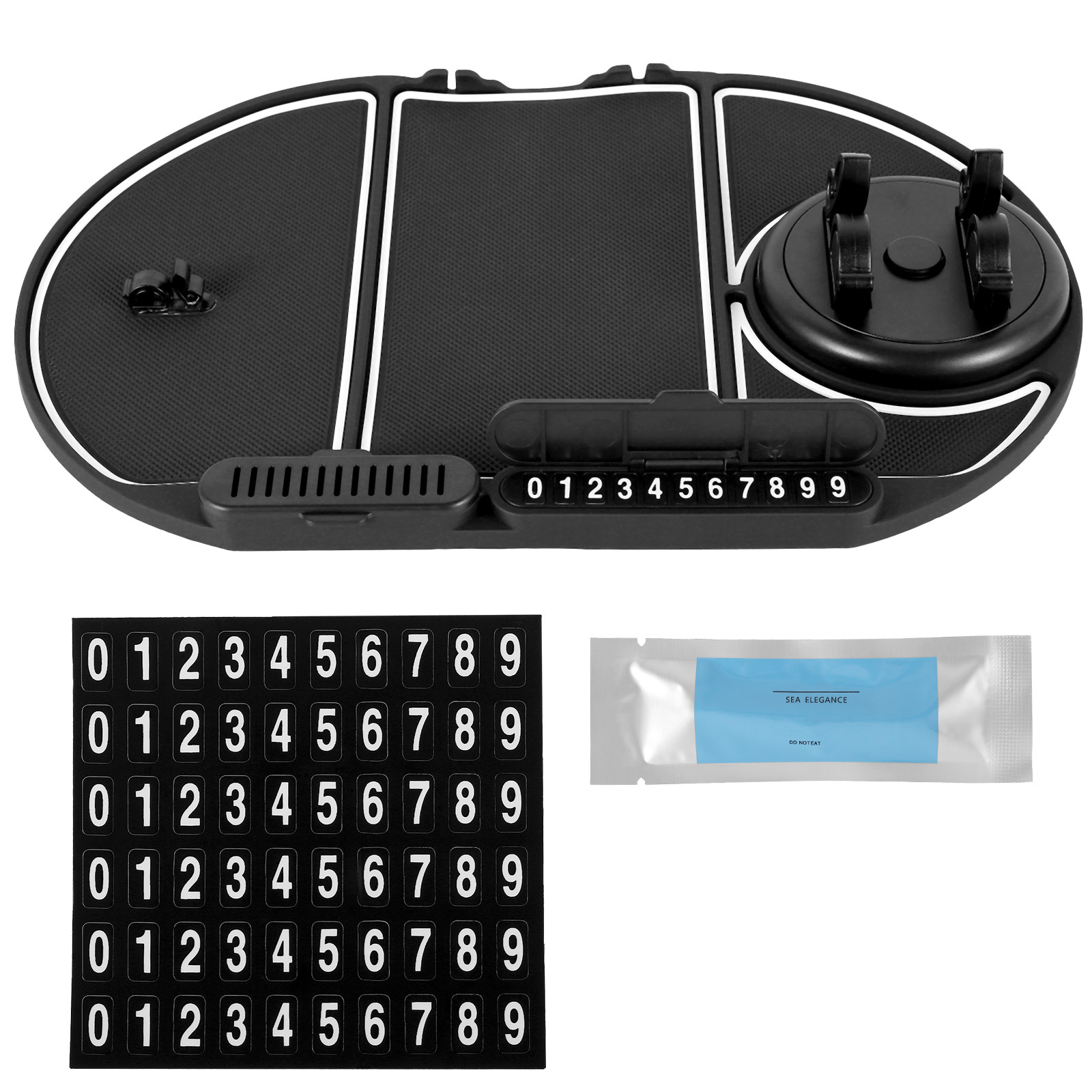 Silikon-Auto-Antirutschmatte, ABS-Armaturenbrett-Telefonhalterung