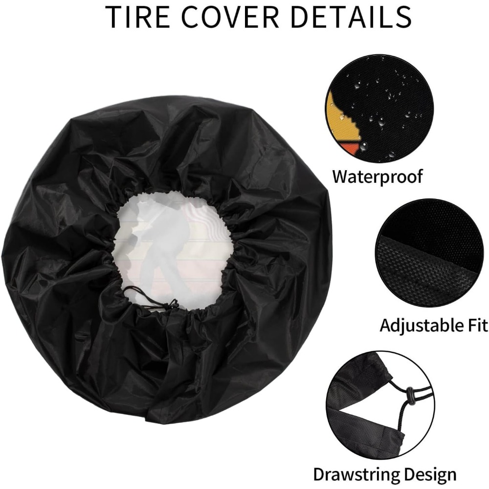 American Flag Spare Tire Cover, Wheel Protectors Waterproof Dust-proof Uv  Sun Wheel Tire Cover Fit For Rv, Travel Trailer, Truck, Suv And More Models  Temu