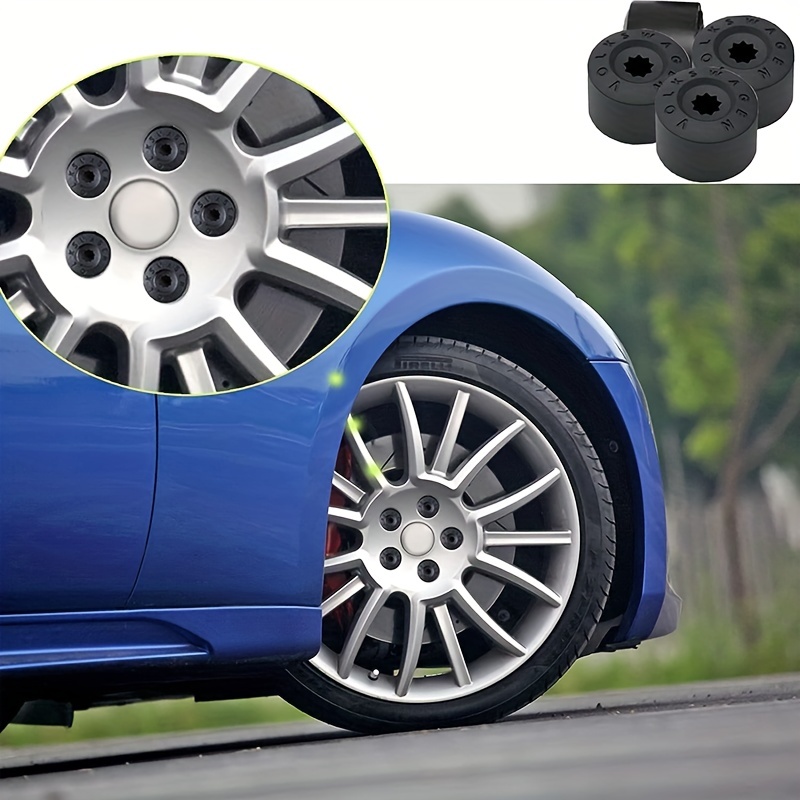 Chrome Wheel Nut Caps Bolt Covers 20pcs For Audi VW Vauxhall Bmw