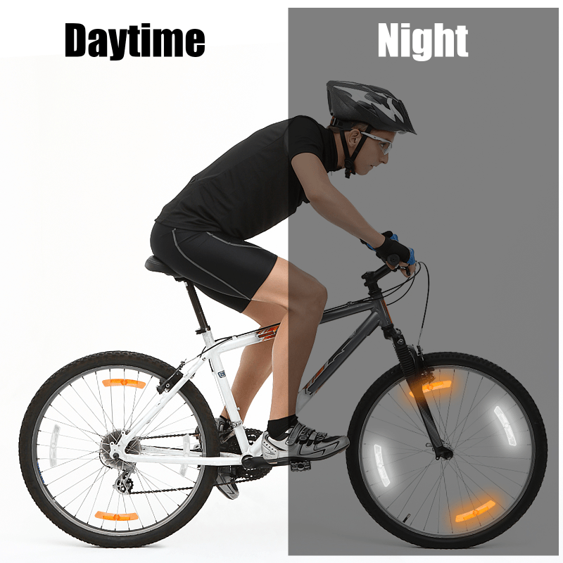 Juego de reflectores para bicicleta de montaña, reflectores