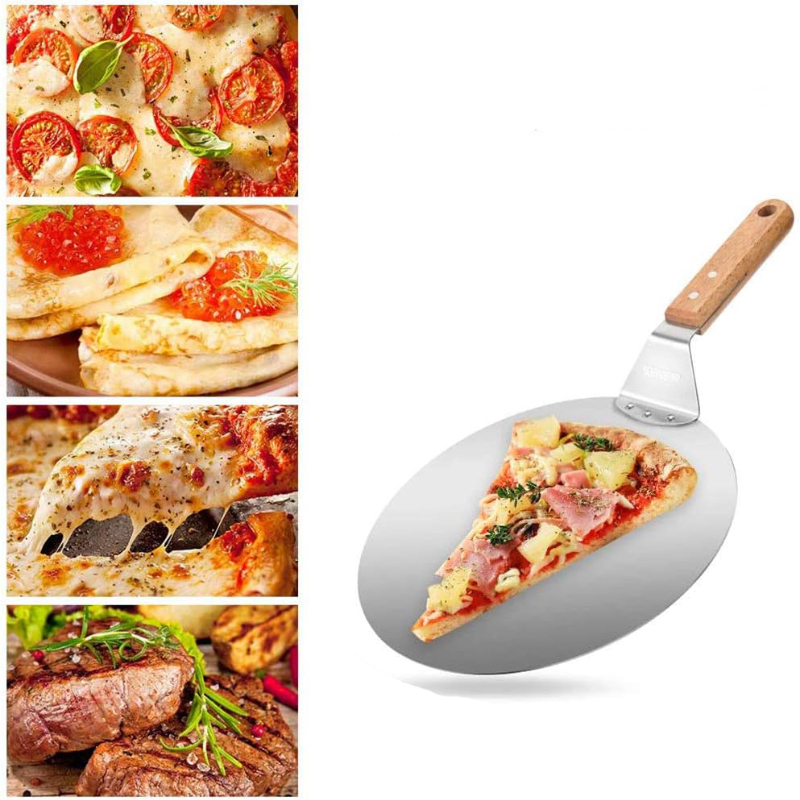 1pc, Spatule À Pizza, Palette À Pizza En Acier Inoxydable, Palette À  Gratter À Pizza Créative