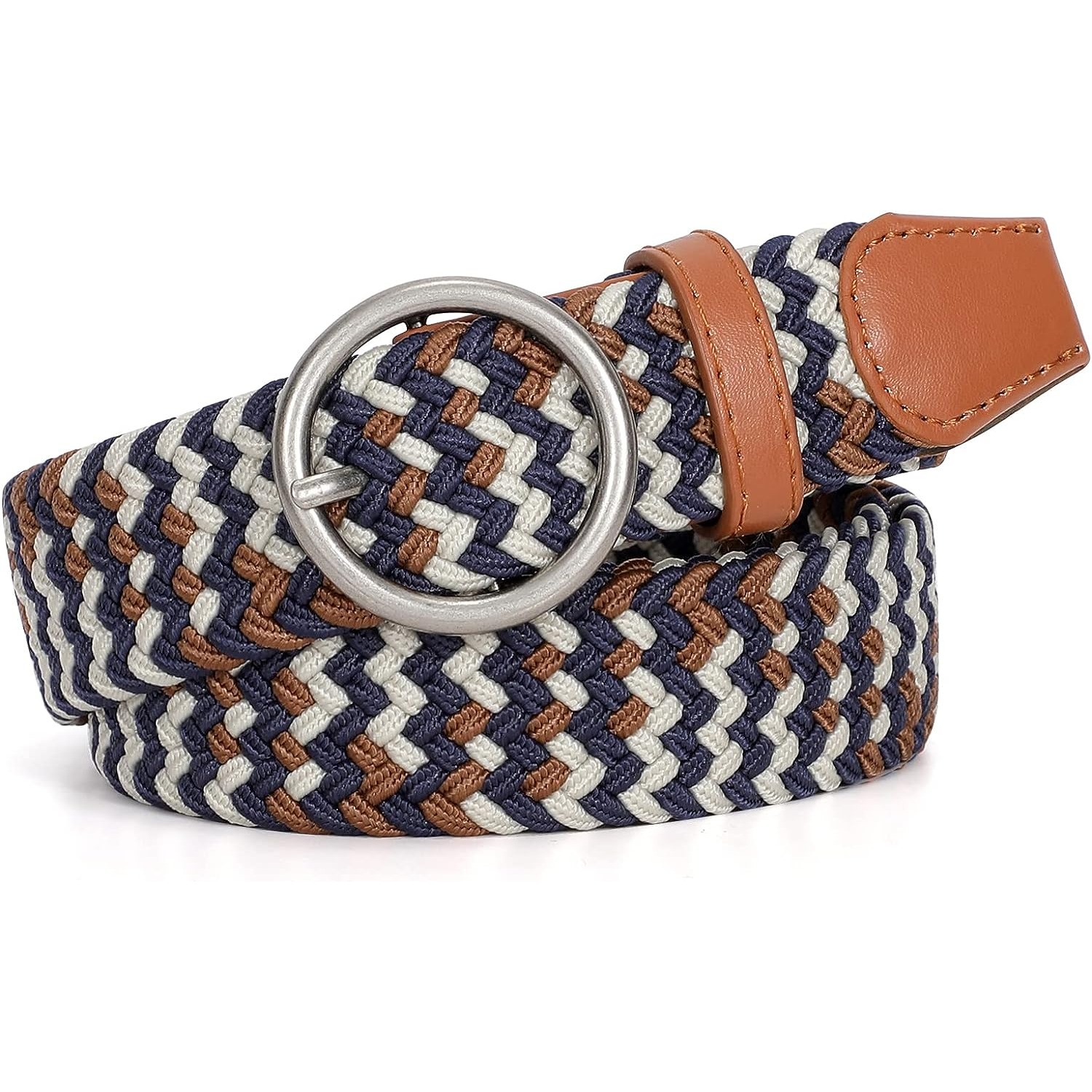 Braided elastic belt - Men