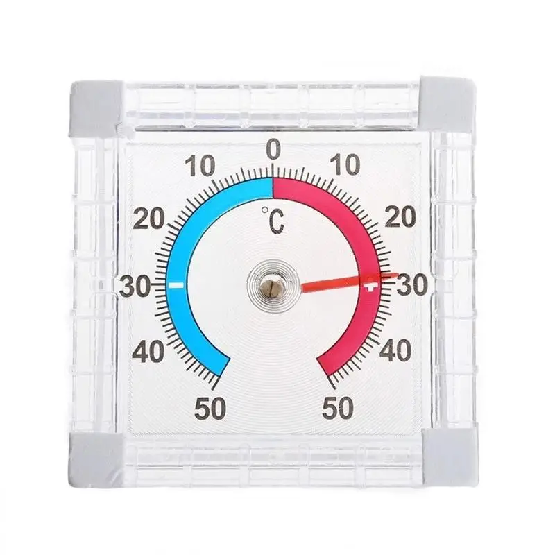 Temperature Thermometer Window Indoor Outdoor Wall Garden Home Graduated  Disc Measurement - Temu