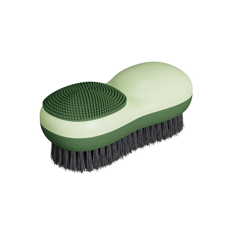 Double-sided Soft Bristle Brush, Multipurpose Cleaning Brush With