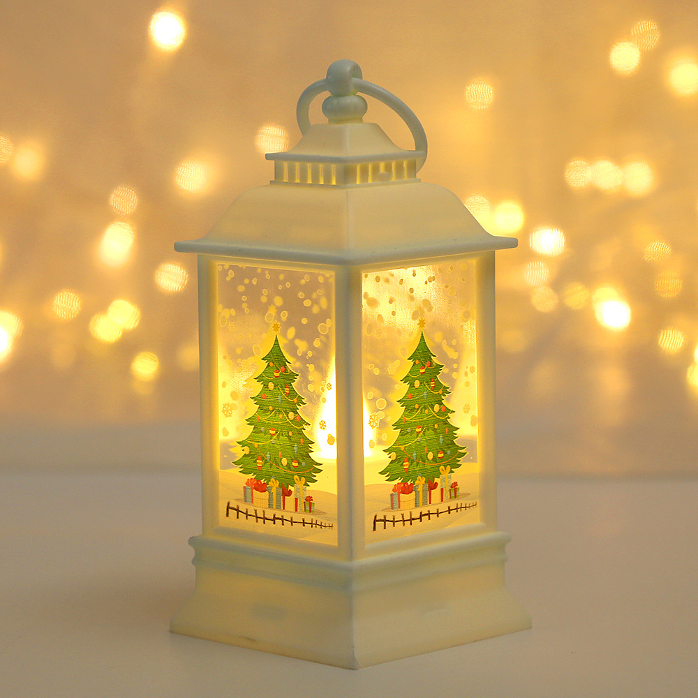 Christmas Decoration Lanterns Santa Claus Snowman Lantern - Temu