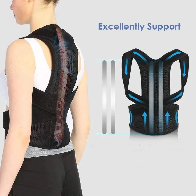 Hunchback Posture Correction Belt Adjustable Spine Clavicle - Temu