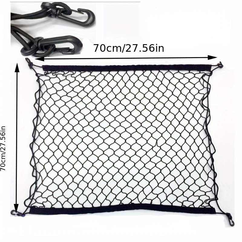 TEMU 1 Set Of Car Trunk Luggage Net, Storage Net, Car Storage Net, Miscellaneous Storage Net, Fixed Luggage Net For Car Use