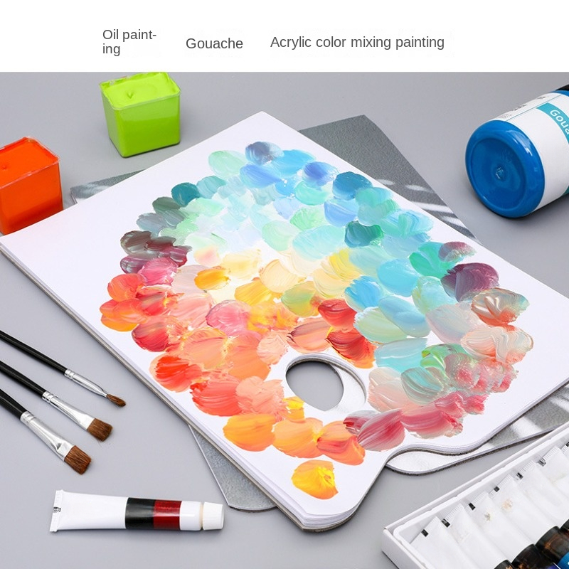 Disposable Palettes for Acrylic Paints