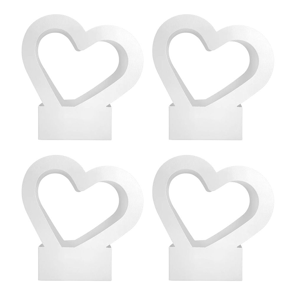 4pcs Cesta De Papel En Forma De Corazón Para Flores De Mano - Temu Spain