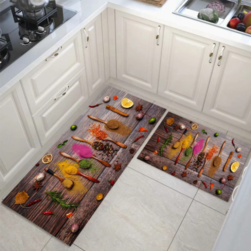 Rubber Backing Kitchen Floor Mat Non slip Waterproof Oil - Temu