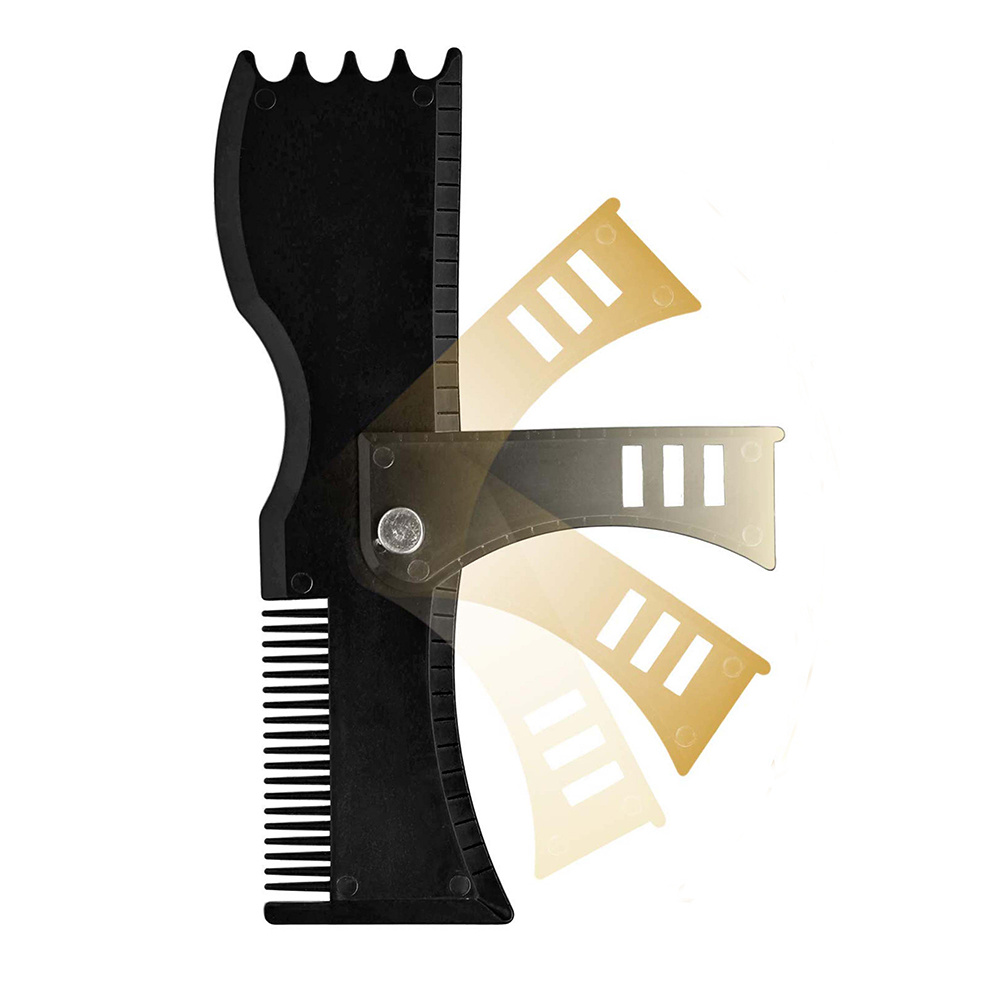 MeeTo Beard Shaper for Men/Beard Shaper Tool kit With Comb For Home And  Salon Use - Black : : Beauty