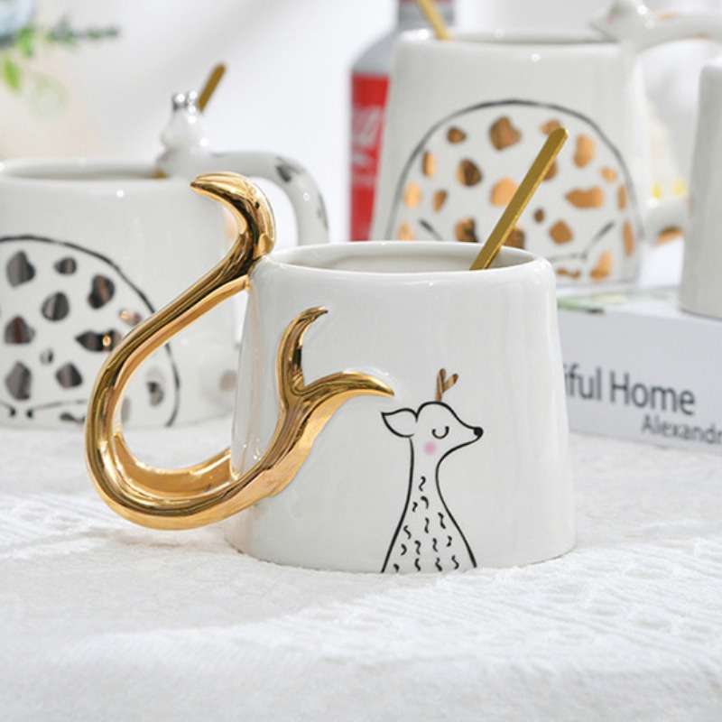 Giraffe Cute Porcelain Tea Set Creative Ceramic