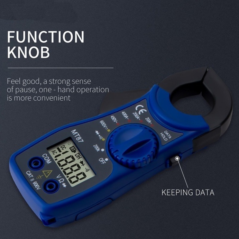 Lcd Digital Multimeter Current Clamp Current Clamp Ac/ Voltmeter